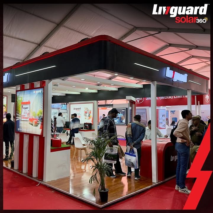 Livguard is showcasing cutting edge solar solutions, e rickshaw, tractor CV batteries at Krishi Darshan Expo driving inn...