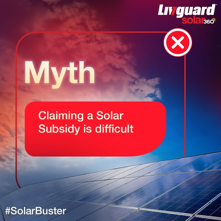 Think claiming a solar subsidy is a hassle Think again With PM Surya Ghar Yojana, you can get up to 78,000 subsidy...