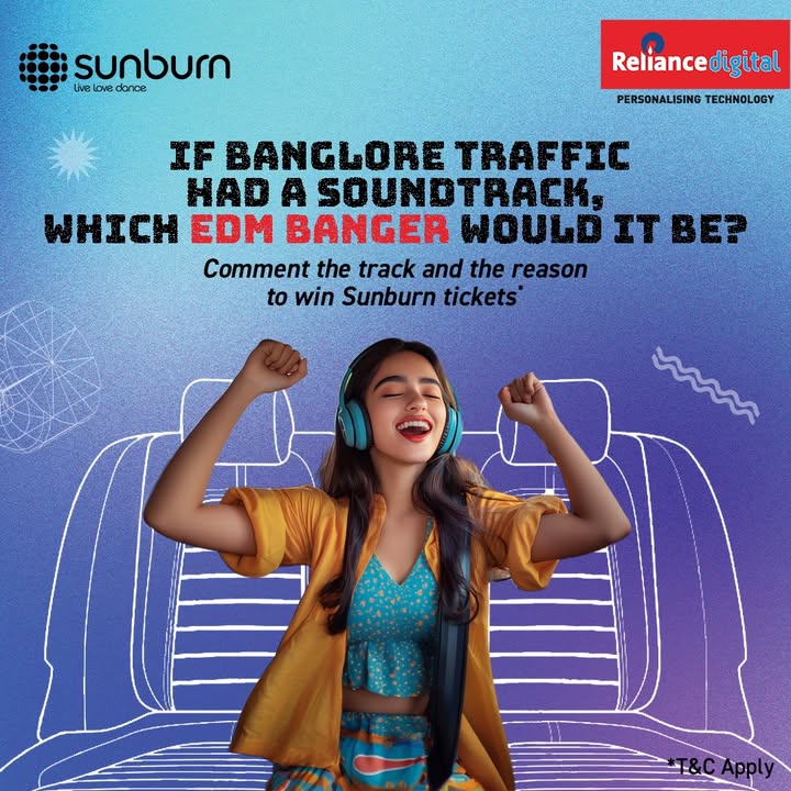 Are you someone who finds rhythm in the chaos Then tell us, which EDM track reminds you of the core chaos of Banglore the...