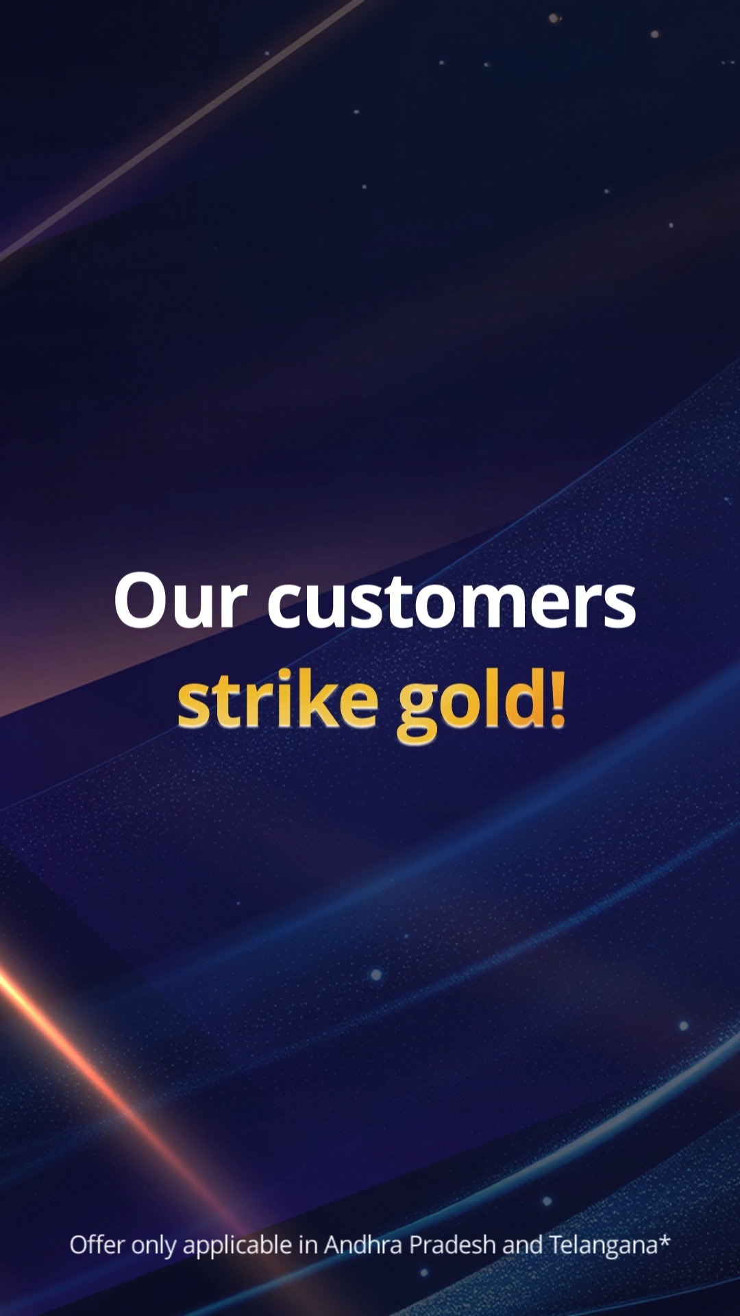 Shopping turned golden for our customers at Reliance Digital