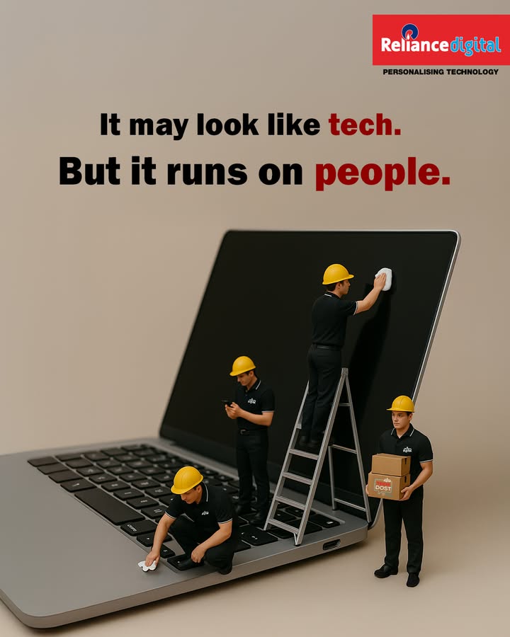 Tech doesnt just work on its own it works thanks to the efforts of countless individuals