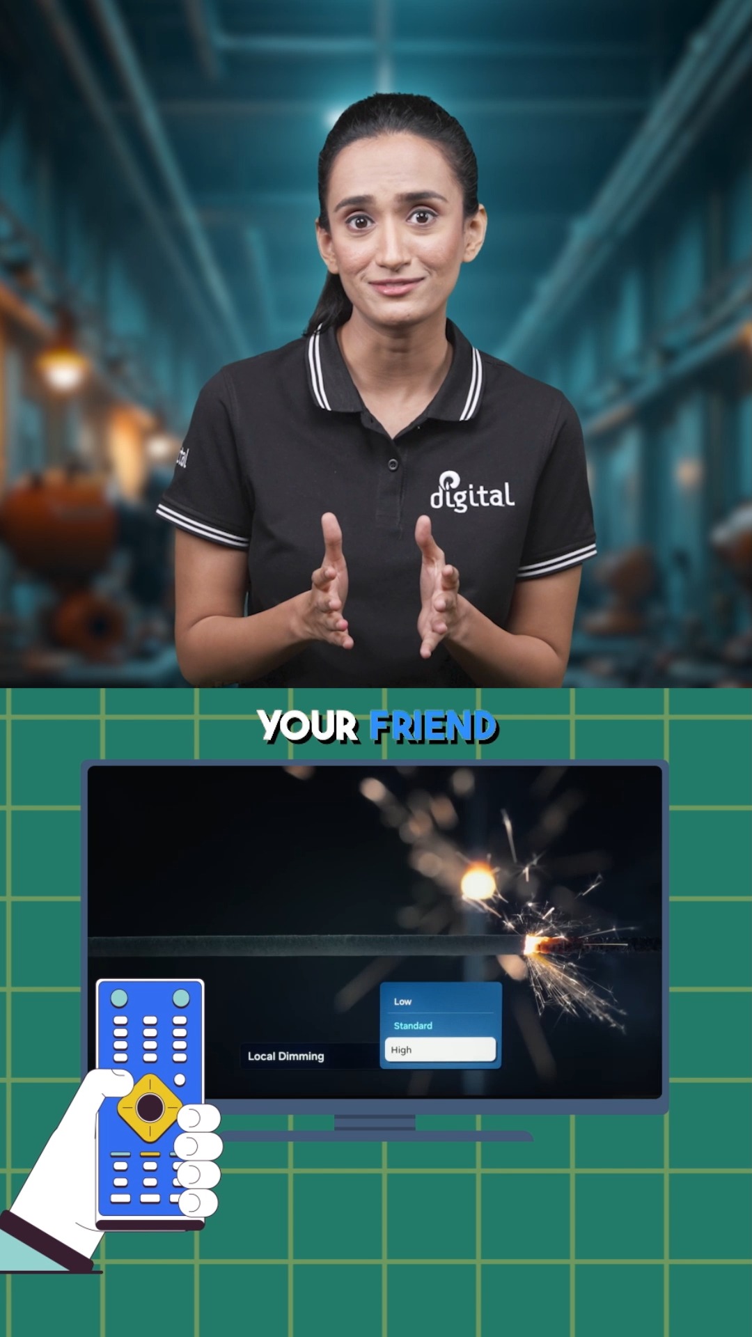 Unlock next level TV viewing with AI powered features that keep you hooked