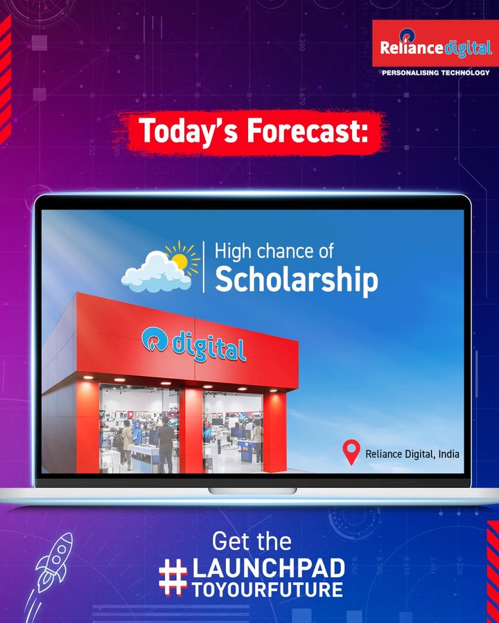 As per todays forecast, theres a high chance of your Dreams taking off with a laptop from Reliance Digitals BootUpIndia Sale As per todays forecast, theres a high chance of your Dreams taking off with a laptop from Reliance Digitals BootUpIndia Sal...