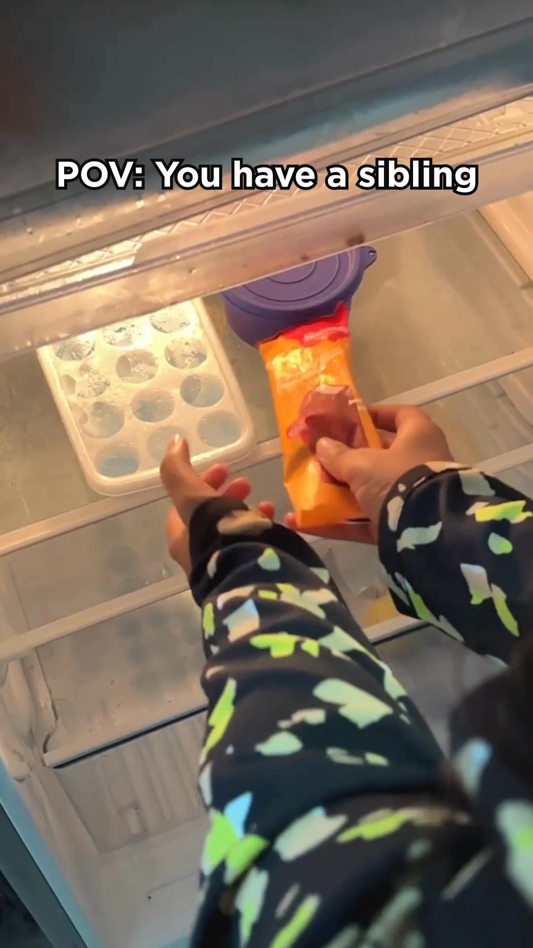 Even Z security can t save your snacks from your siblings Sibling, Refrigerator, Snacks, Sibling Bond, Tech 