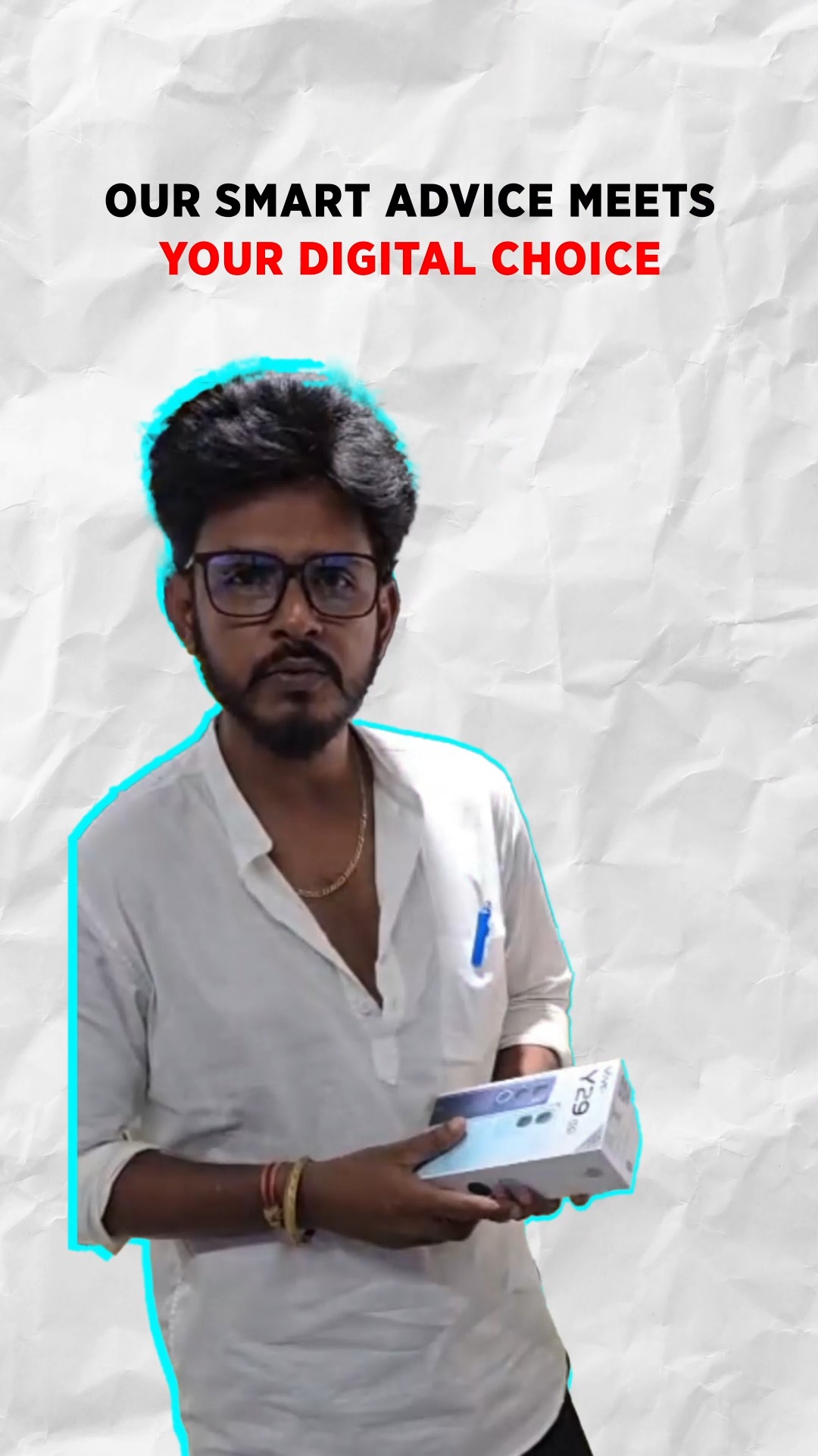 Snehanshu Mahanta from Hooghly walked into our store looking for a smartphone that matched his pace, and walked out with jus...
