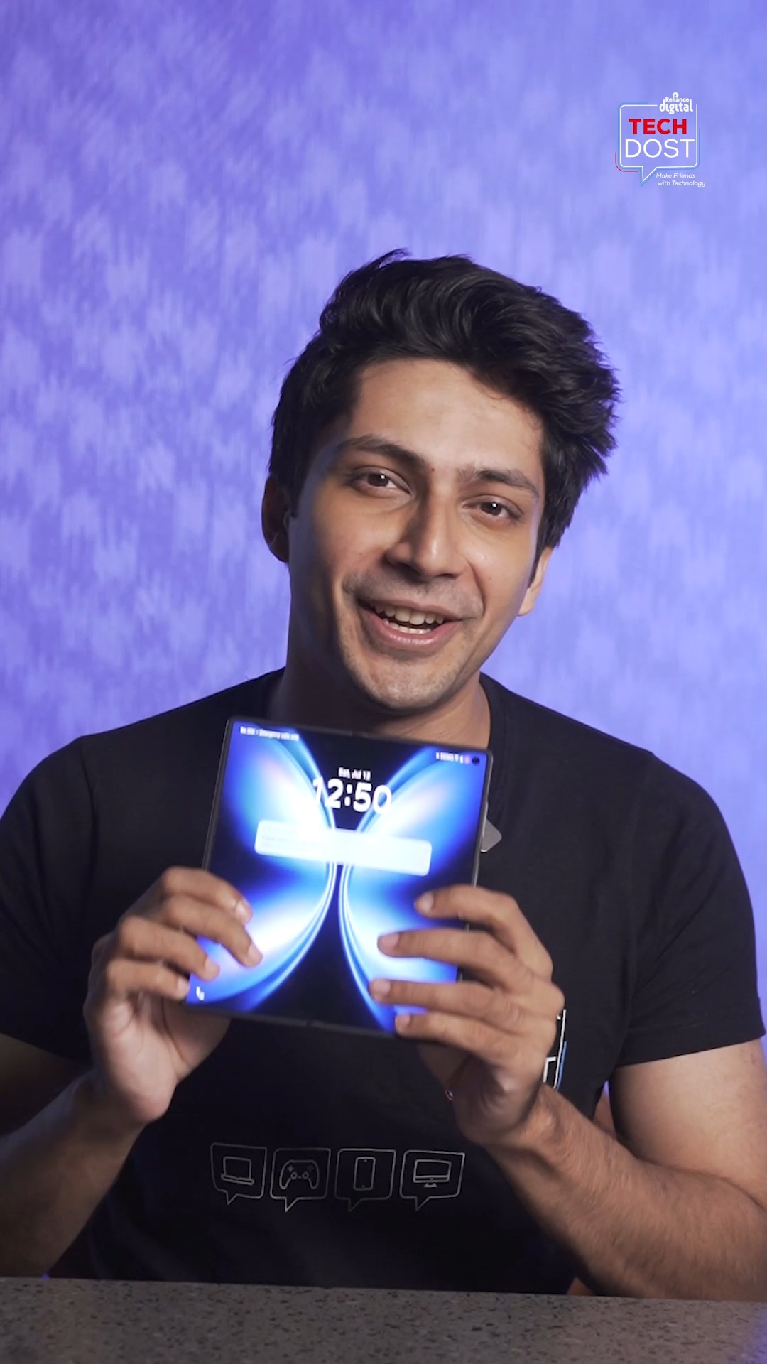 The best of Fold is coming Its all new Vivo X Fold5, co engineered with Zeiss to get you that crisp picture quality