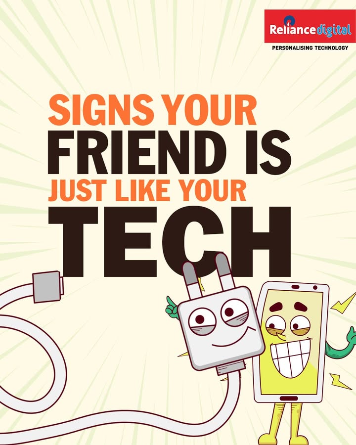 Some friends just click, just like your tech