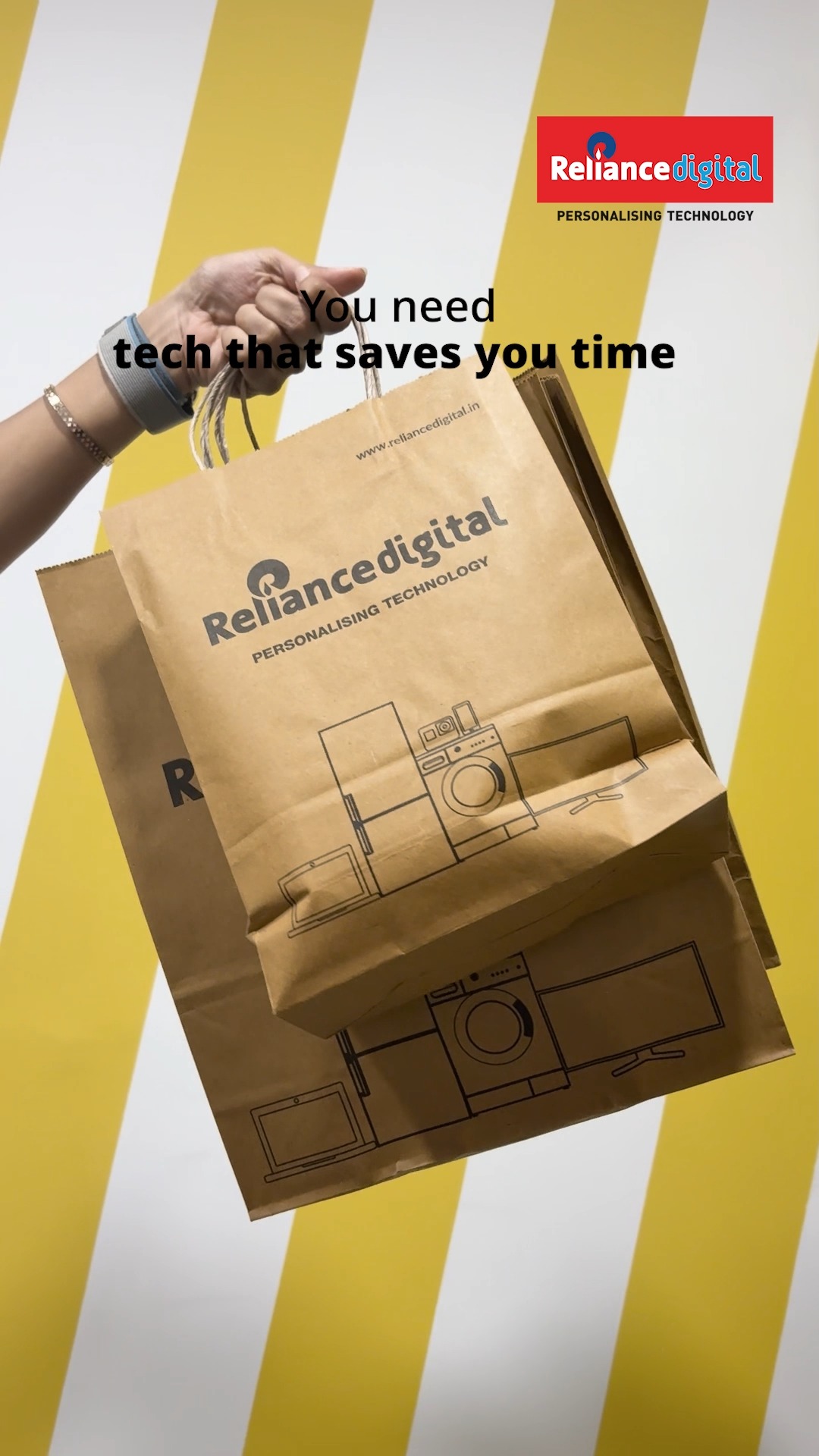 Save yourself an hour. Or two Why not three TechBackYourFreedom with Reliance Digital s DigitalIndiaSale