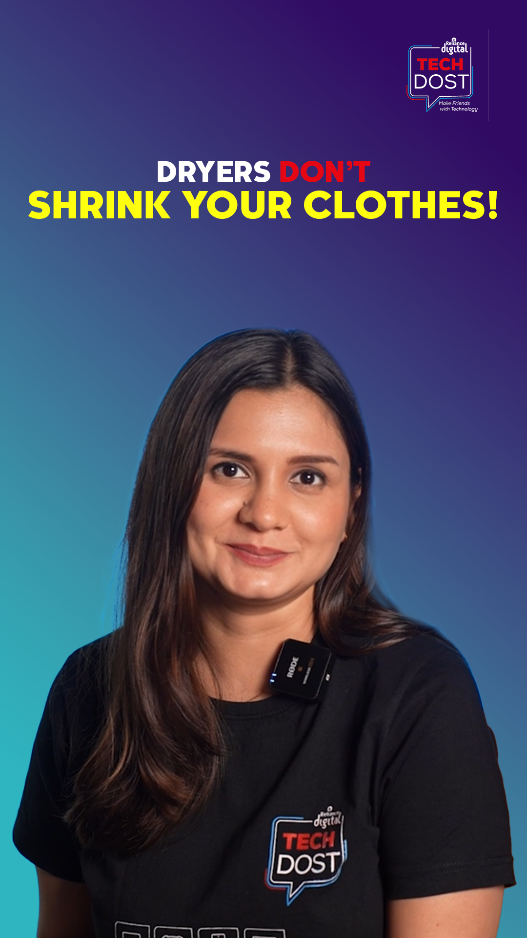 Myths debunked Dryers do not shrink clothes, damage sarees, or inflate your electricity bill