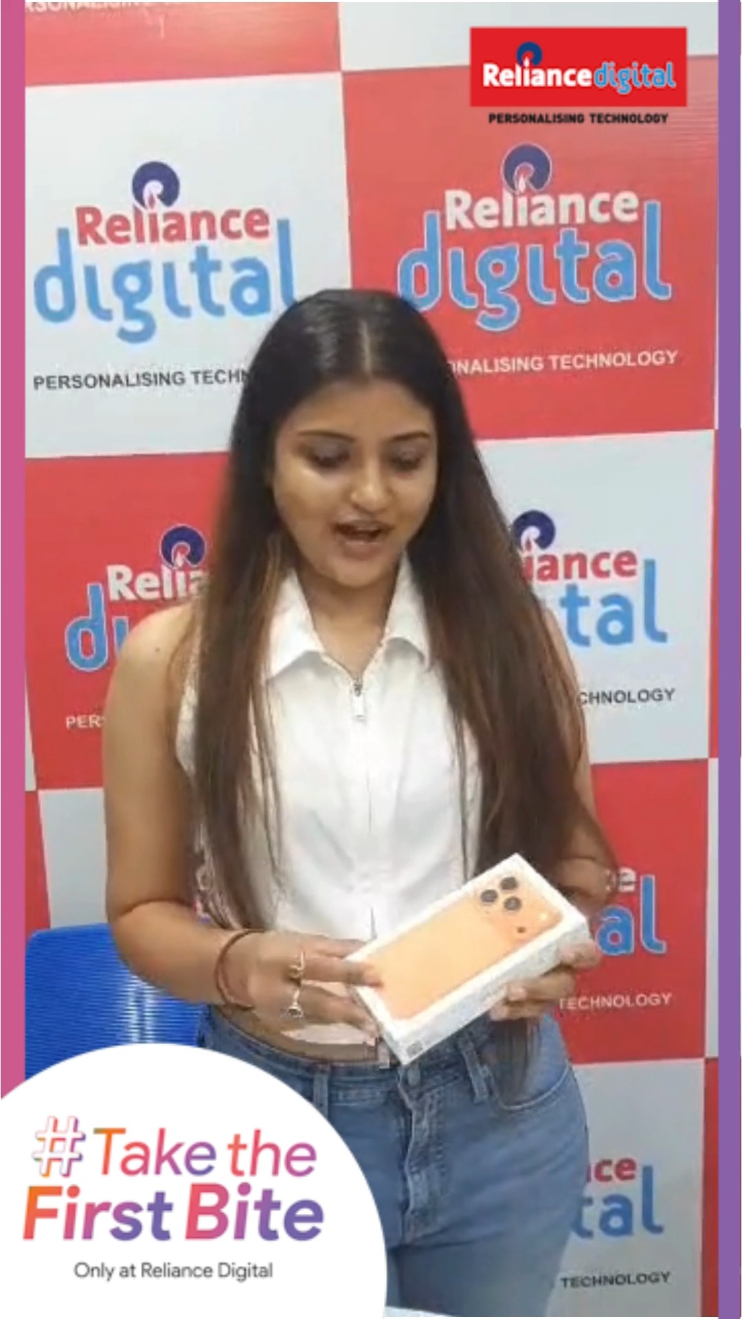 Our Customers got their iPhone 17 Pro with Reliance Digital and theyre loving every moment Dont miss out on the experie...