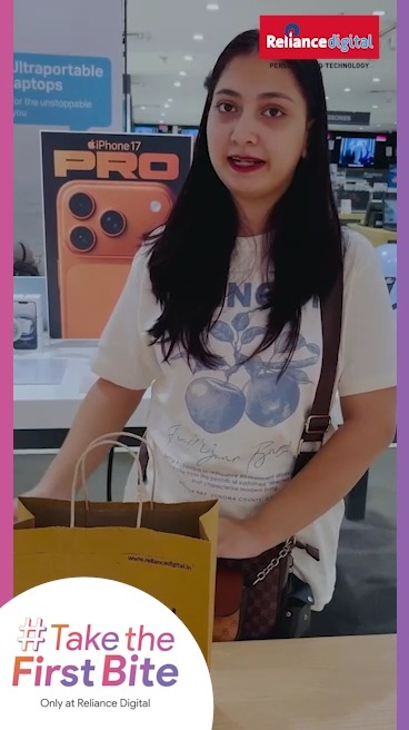 Our Customers got their iPhone 17 Pro with Reliance Digital and theyre loving every moment Dont miss out on the experie...