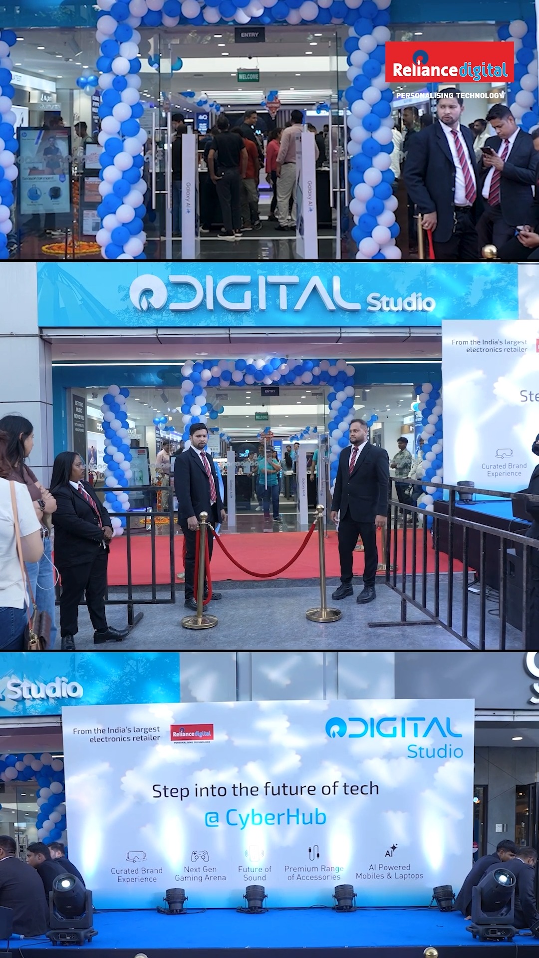 Step into the future of tech with the all new Reliance Digital Studio, unveiled by Bollywood star Vaani Kapoor