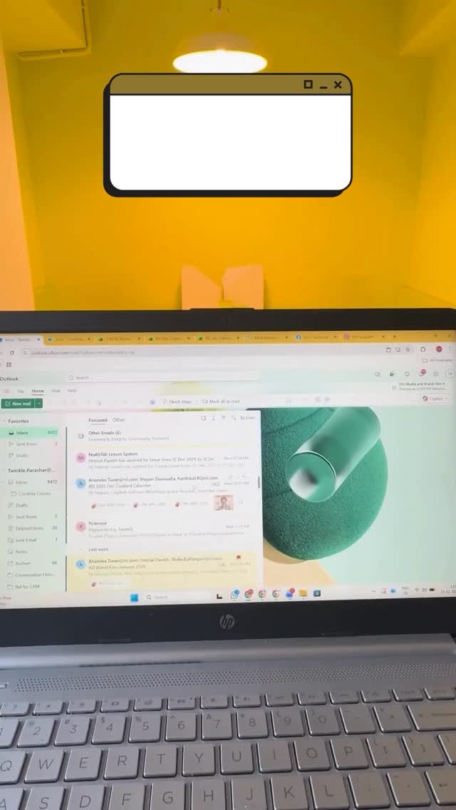 Waiting to be rescued by the manager After holiday mood, unread mails, new year, 2026, Reliance Digital, Technology 