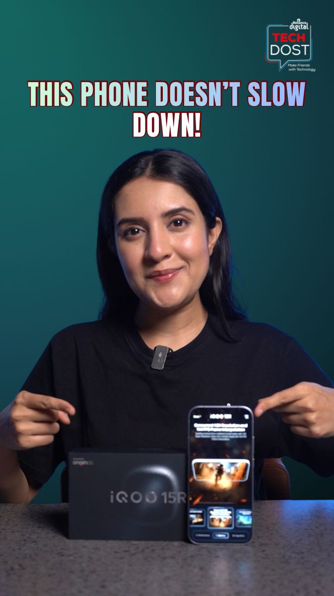 The iQOO 15R is officially here. Insane power. Stunning 1.5K 144Hz display. All day 7600 mAh battery