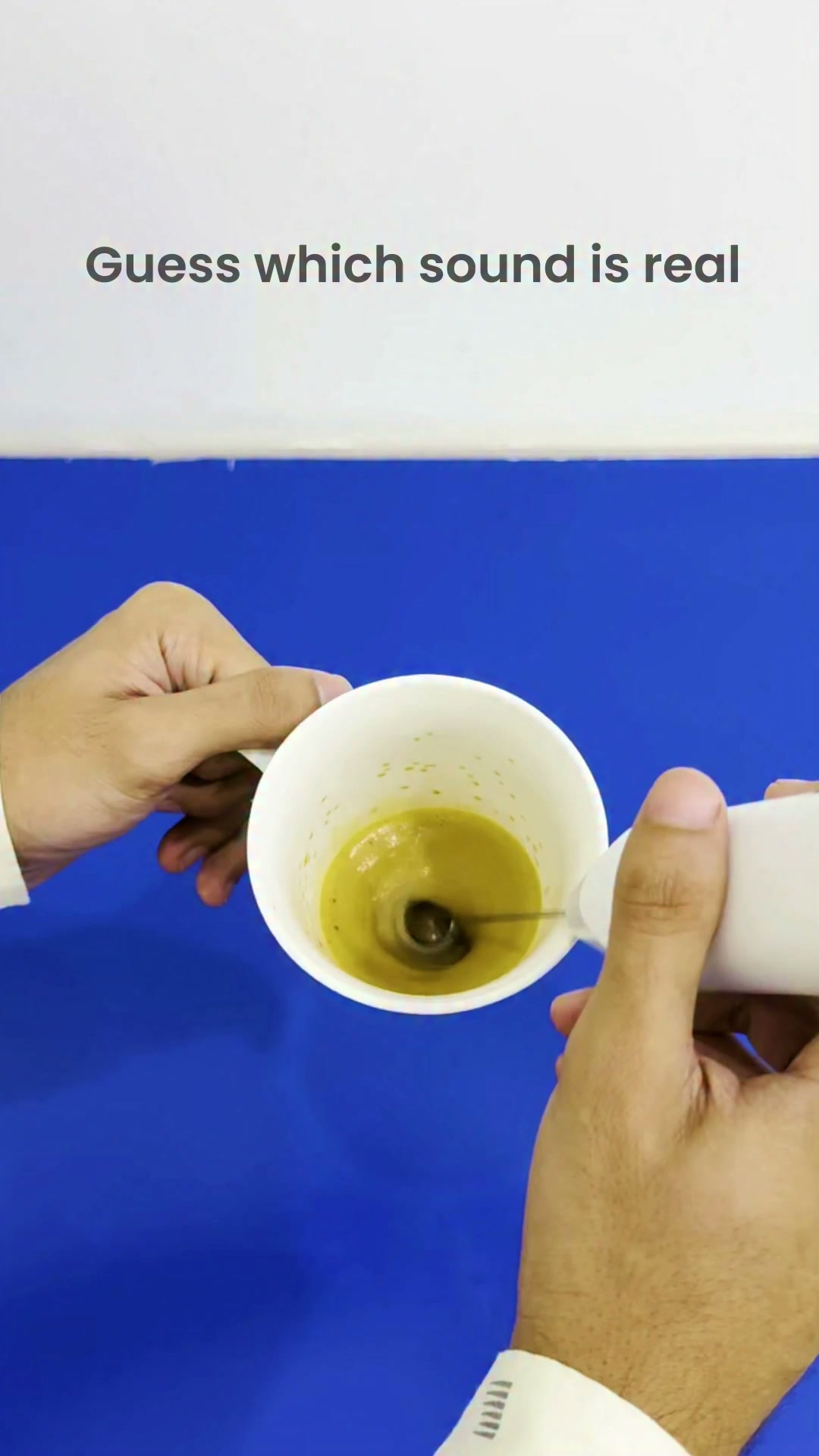 Guess which sound is stirring things up Think you know the answer Drop it in the comments