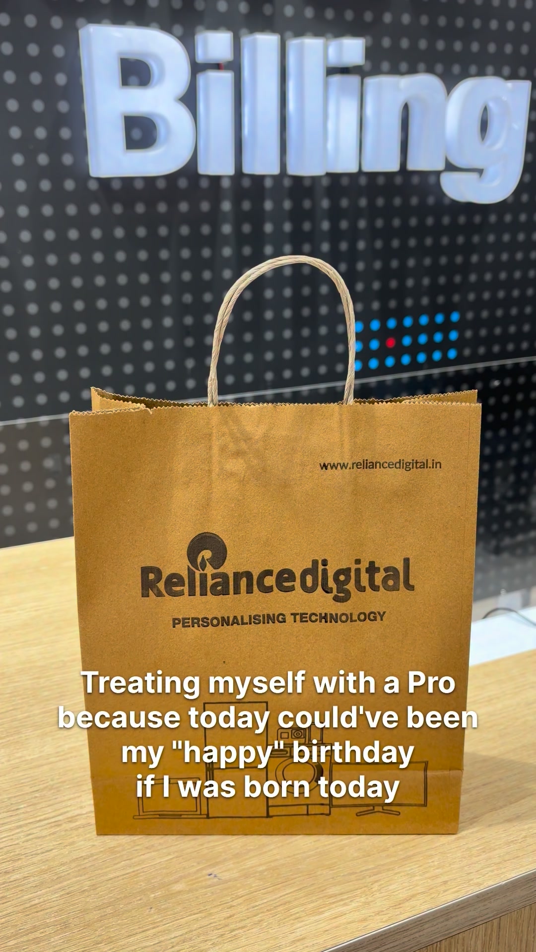 This is an obvious sign to treat yourself to a little Pro happiness