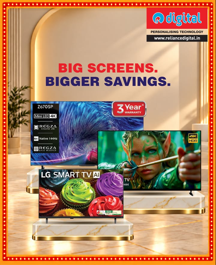 Big screens deserve BIG celebrations This festive season, take your home entertainment to the next level with unb...