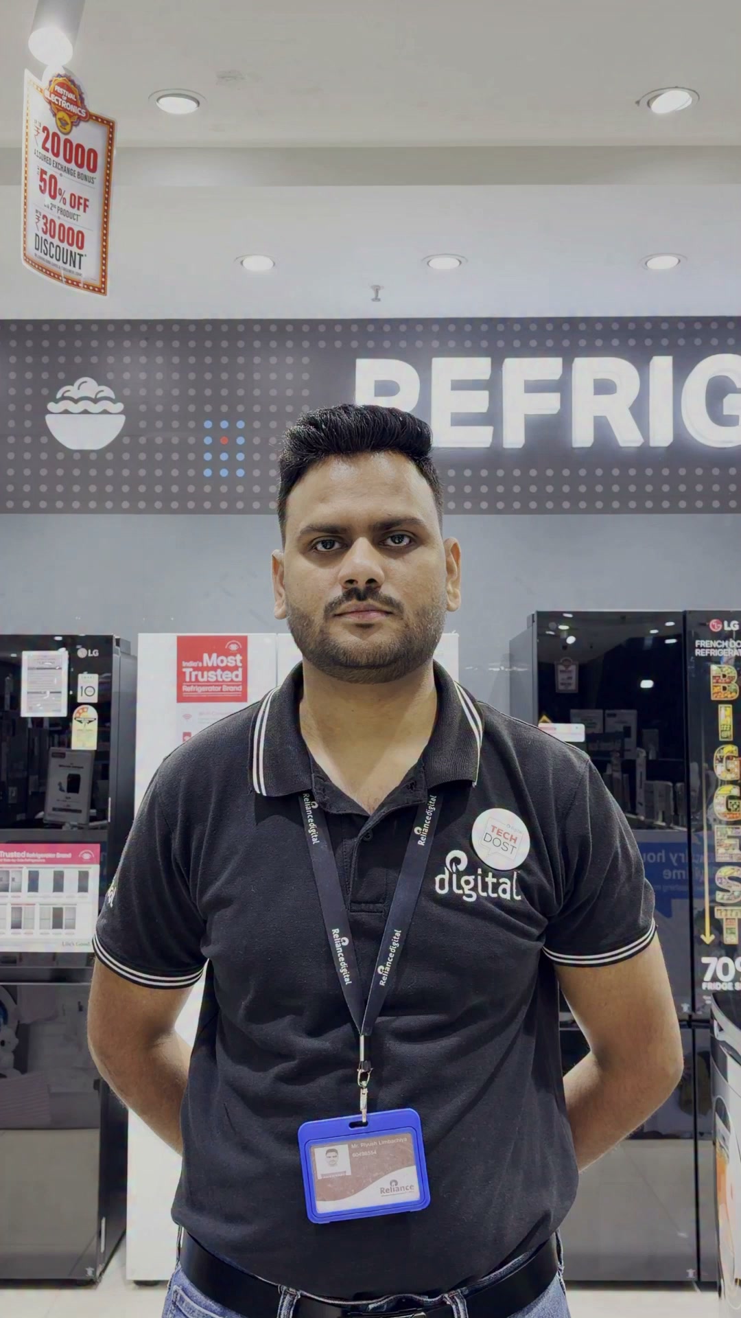 We tried everything to make our Tech Dost smile