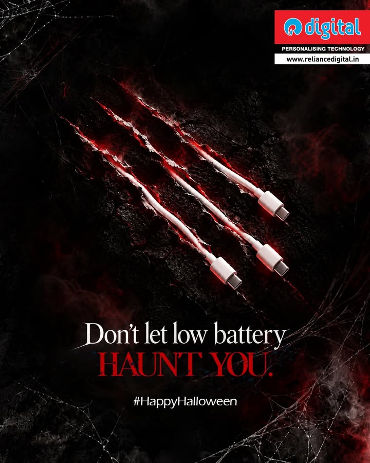 Some nightmares come with a low battery warning. This Halloween, keep your devices charged and the scares at bay