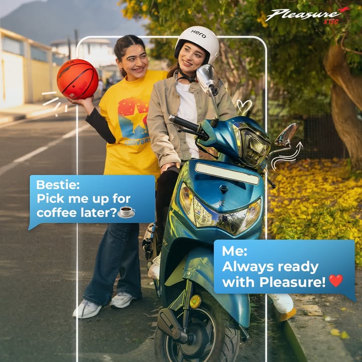 Isnt it nice when the ride and friendship feels... effortless Pleasure MyLicenseToRide HeroMotoCorp