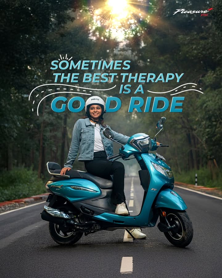 Apt for those who never stop exploring new possibilities Pleasure HeroMotoCorp
