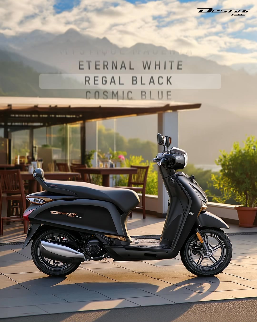 Its time to speak style in every shade Destini125 HeroKaScooter ScooterKaHero HeroMotoCorp