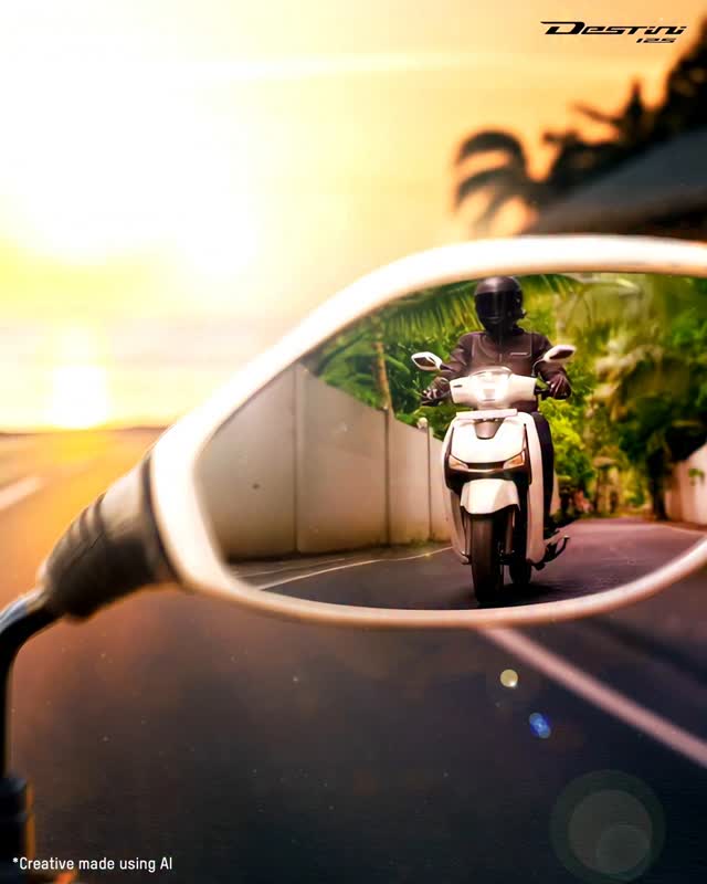 Nothing ordinary about your journey. Or your style Destini125 HeroMotoCorp