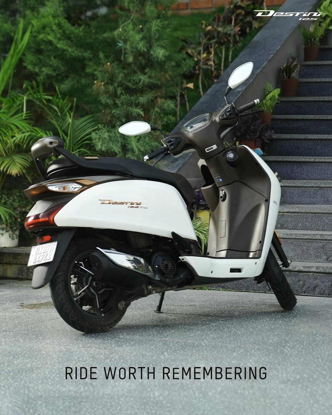 Its not just about how it looks. Its about how it makes you feel. Destini125 HeroMotoCorp