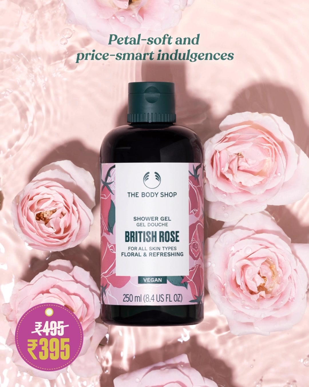 Smells like roses, feels like luxury, costs like a steal