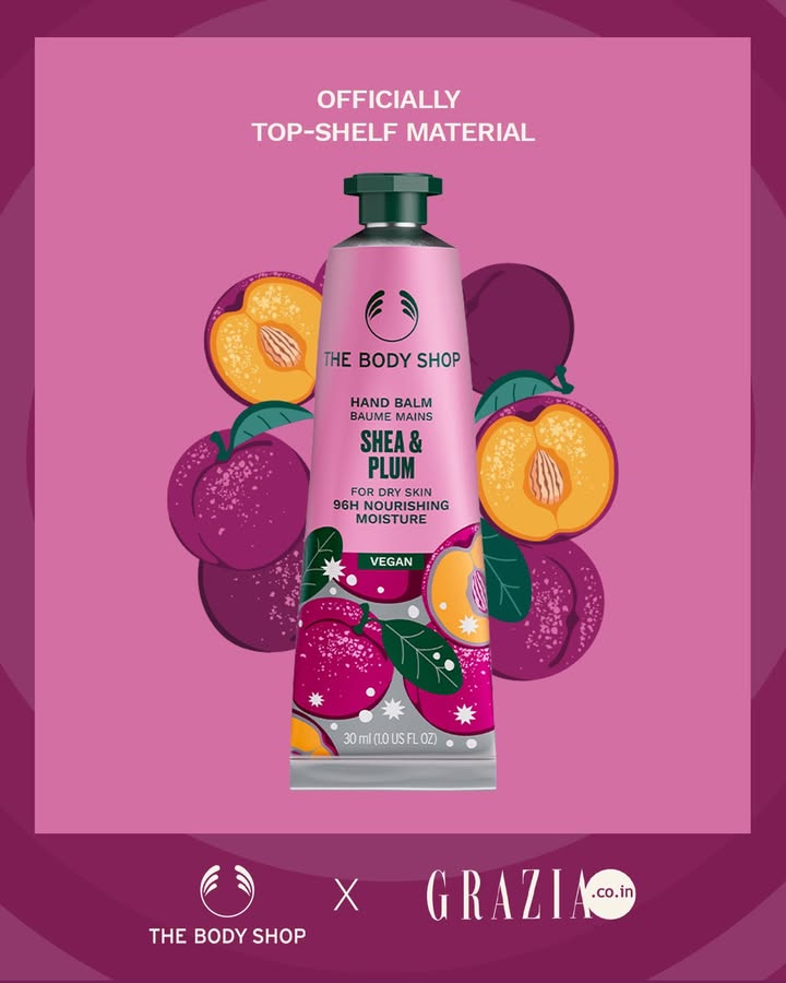 Our Shea and Plum Hand Balm is making news for all the right reasons Featured in Grazias Weekly Edit, this limited edition treat is packed with nourishing CFT shea butter from Ghana and the juicy freshness of ripe plum Our Shea and Plum Hand Balm is making news for all the right reasons Featured in Grazias Weekly Edit, this limi...