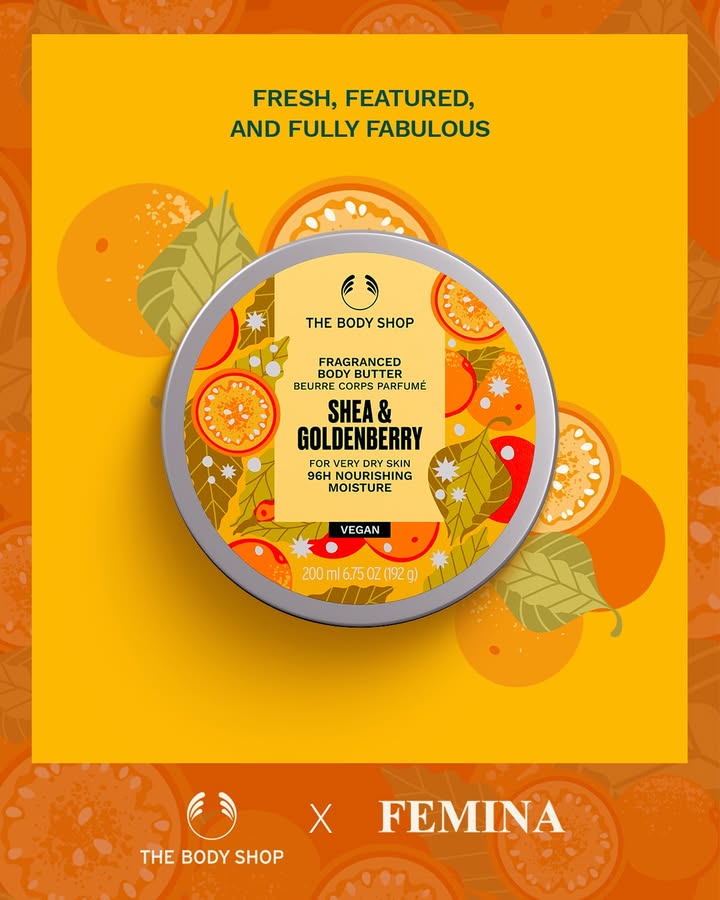 When Femina says add to cart, you dont ask questions. Our limited edition Shea Goldenberry and Shea Saffron Body Butters just made it to Feminas hottest beauty launches and for good reason When Femina says add to cart, you dont ask questions
