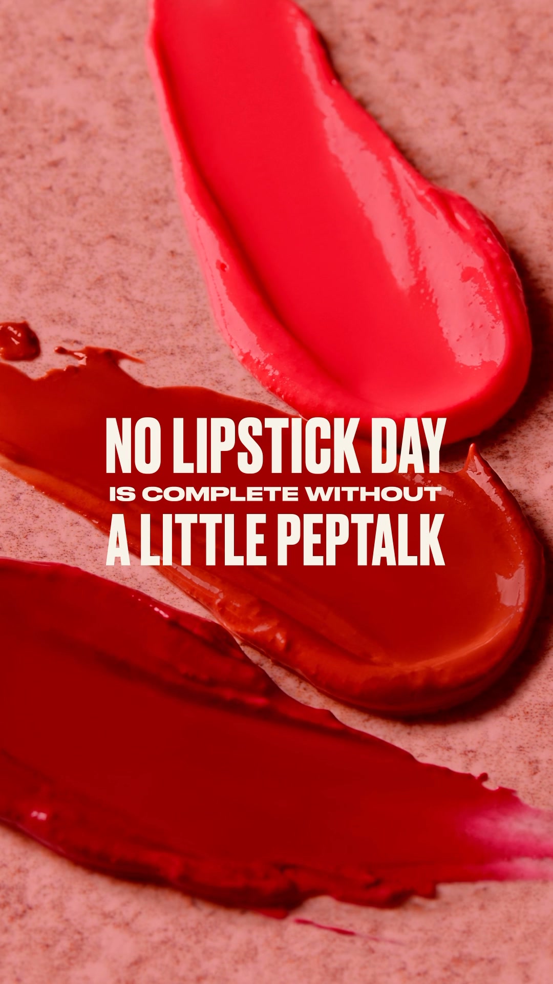 When your lipstick does more than just add colour, it becomes a mood This LipstickDay, let our Peptalk Lipsticks d...
