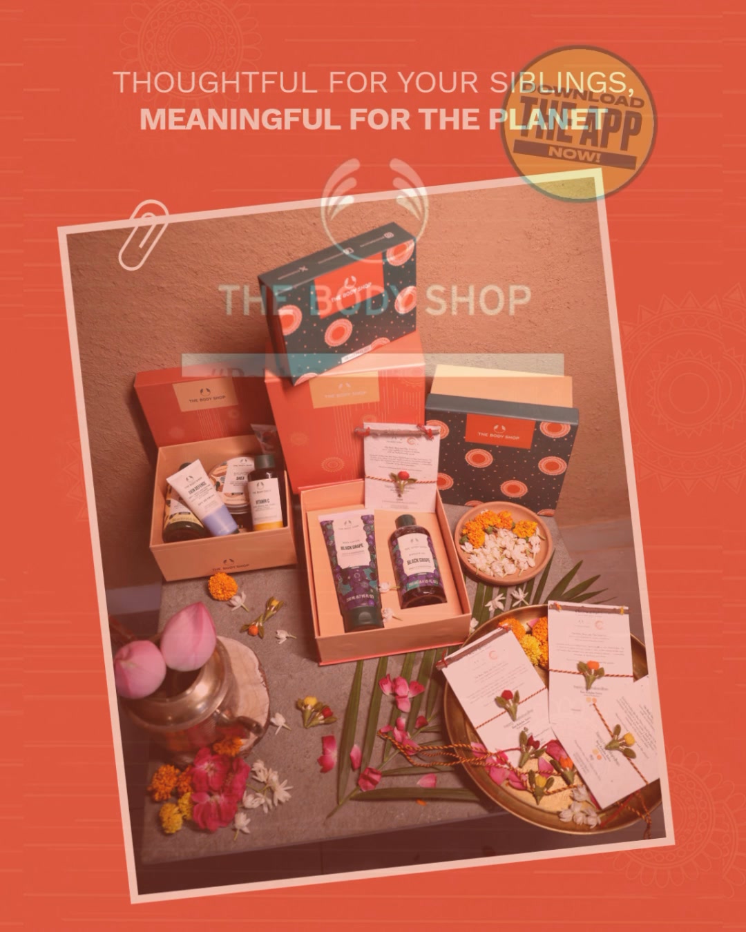 This Raksha Bandhan, let your gift do more than just sit pretty With our Gift Sets paired with handcrafted Beej Pat...