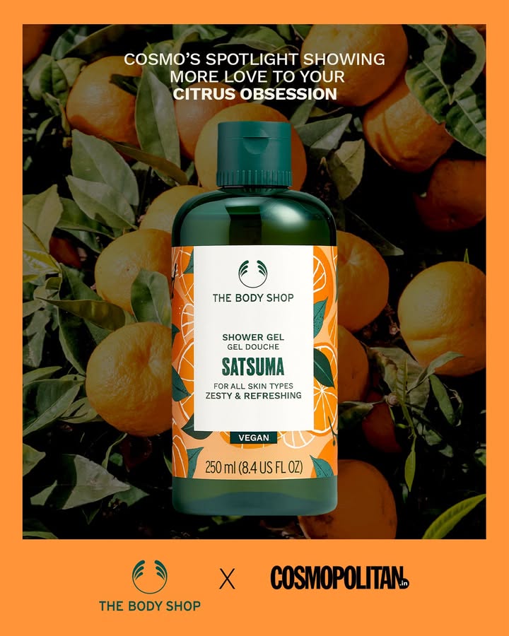 When Cosmos beauty insiders call it an essential, you know it is deserves more love from you. Our Satsuma Shower Gel just made it to Insider Favourites for its addictive citrus scent and feel good freshness When Cosmos beauty insiders call it an essential, you know it is deserves more love from you