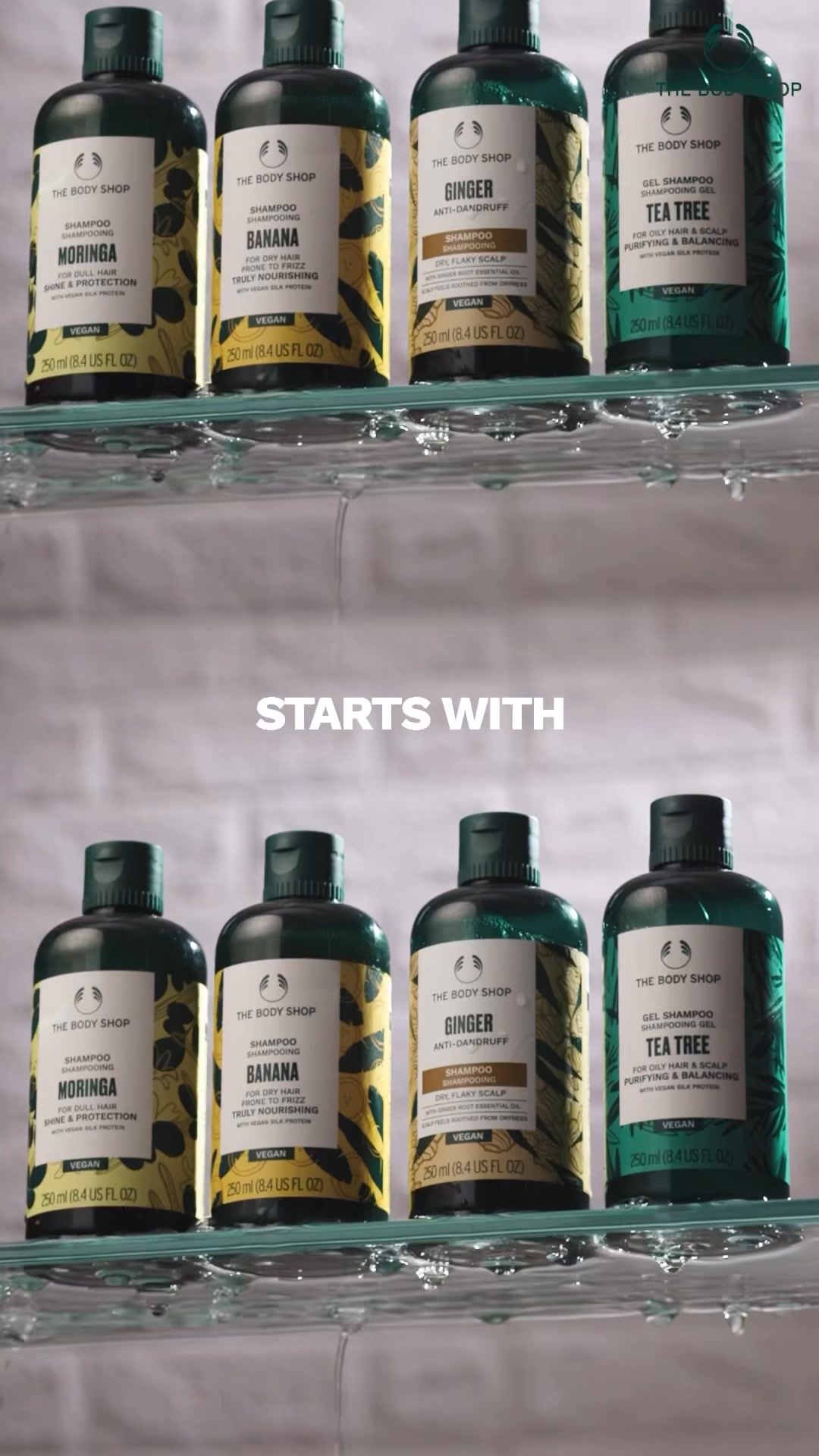 Love does not always come in grand gestures, sometimes it comes bottled with bubbles Our nature inspired shampoos...