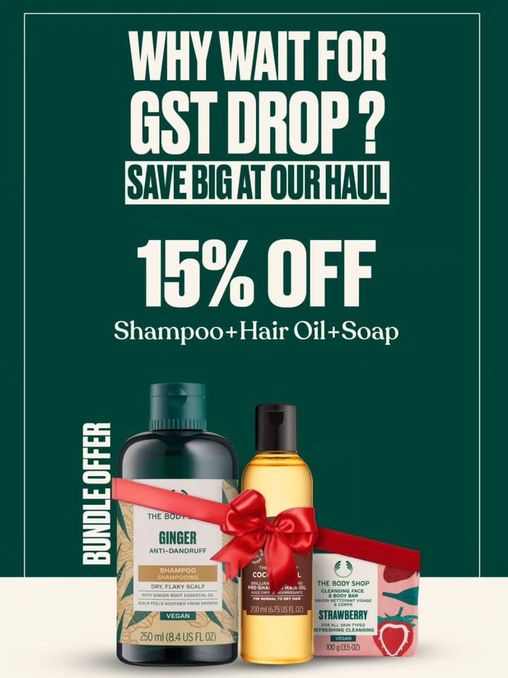 Steal deal for real It s your chance to grab your faves like never before What s in 15 off on bundle of shampoo soap hair oil Grab now StealDeal GrabItNow HairCareDeals SkincareSavings BundleUp ShampooSoapHairOil DiscountAlert ShoppingSpree... Steal deal for real It s your chance to grab your faves like never before What s in 15 off on bundle of shampoo soap hai...
