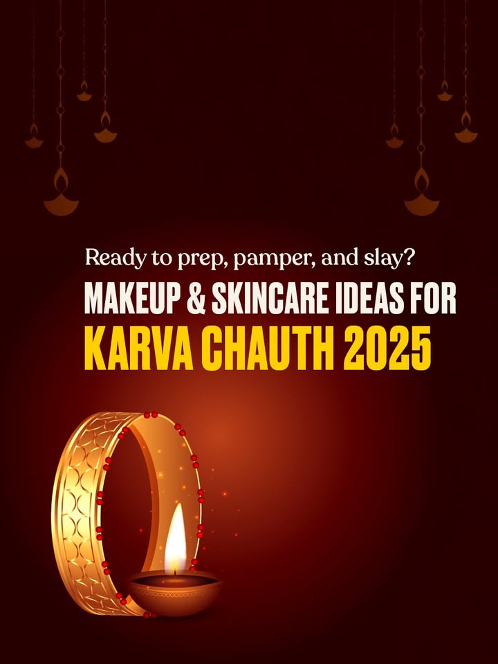 Karva Chauth prep isn t just about the fast it s about looking and feeling your absolute best. From sargi to moonrise, your glow should never fade. Discover the ultimate skincare makeup combo to stay radiant, fresh, and Insta ready all day long Karva Chauth prep isn t just about the fast it s about looking and feeling your absolute best