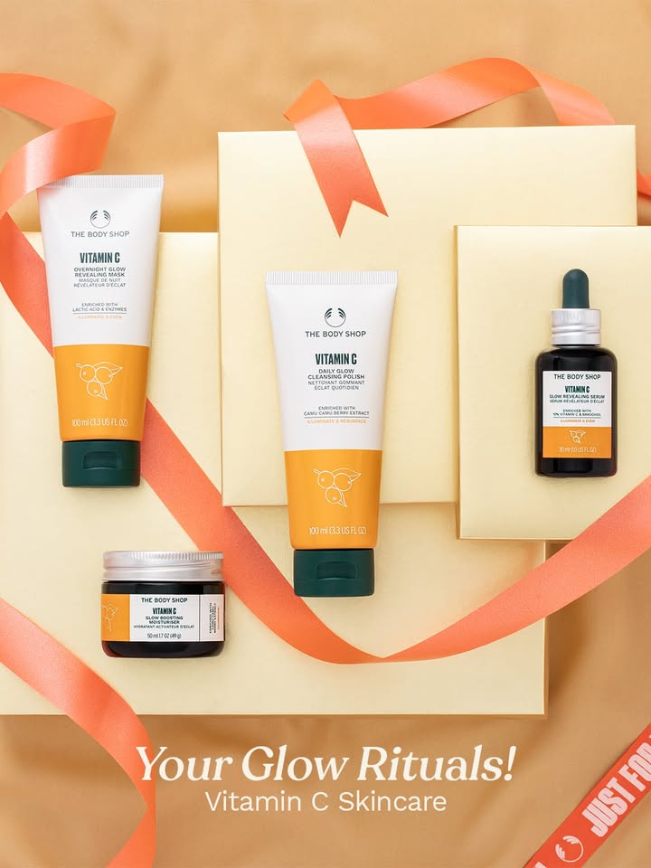 Let your skin do the shining Begin your festive prep with our Vitamin C Glow Revealing Serum, powered by 10 natural origin Vitamin C and Bakuchiol that smooths, brightens and evens out tone for that fresh lit from within look Let your skin do the shining Begin your festive prep with our Vitamin C Glow Revealing Serum, powered by 10 natural ...