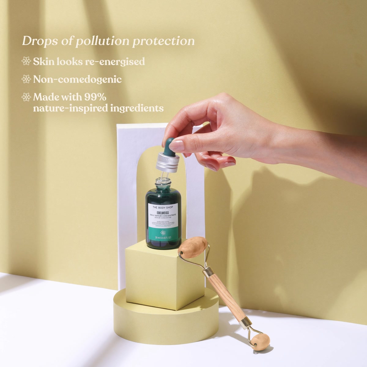 After the sparkle fades, your skin deserves protection that truly performs Our Edelweiss Daily Serum Concentrate help...
