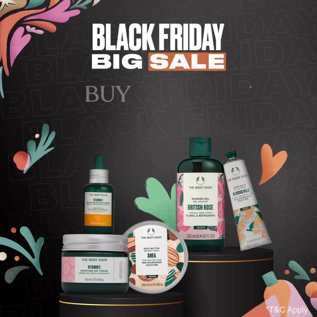 Black Friday Sale is LIVE Its officially Buy 2, Get 1 FREE on your favorite cruelty free bestsellers
