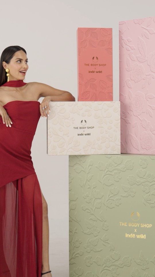 The Body Shop meets ind wild. Introducing a dream wedding collaboration to bring you the best of both worlds