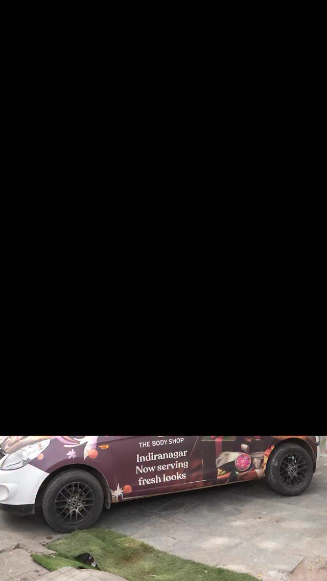 Our Indiranagar, Bengaluru store turned extra festive as the Holidays quite literally drove in