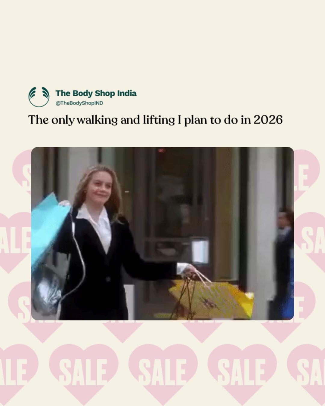 EOSS with up to 50 off is clearly making resolutions come true. Shop via link https bit