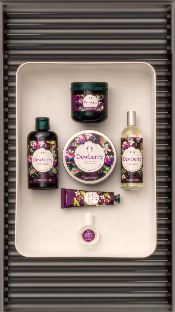 And suddenly its the 90s again. The berry exciting Dewberry range is ready to steal your senses