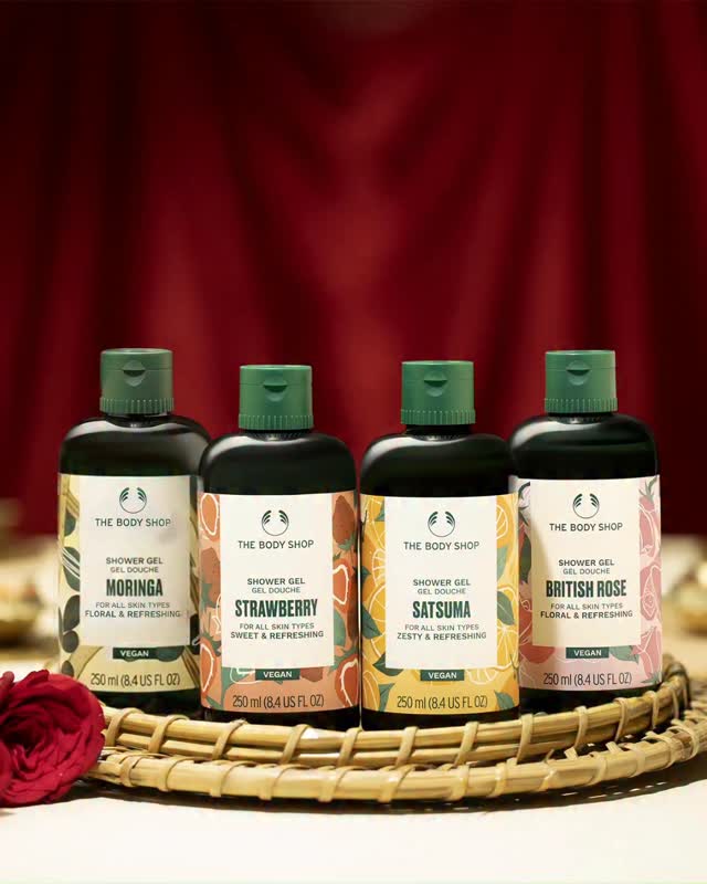 Make your daily shower a gentle moment of reset with our shower gels