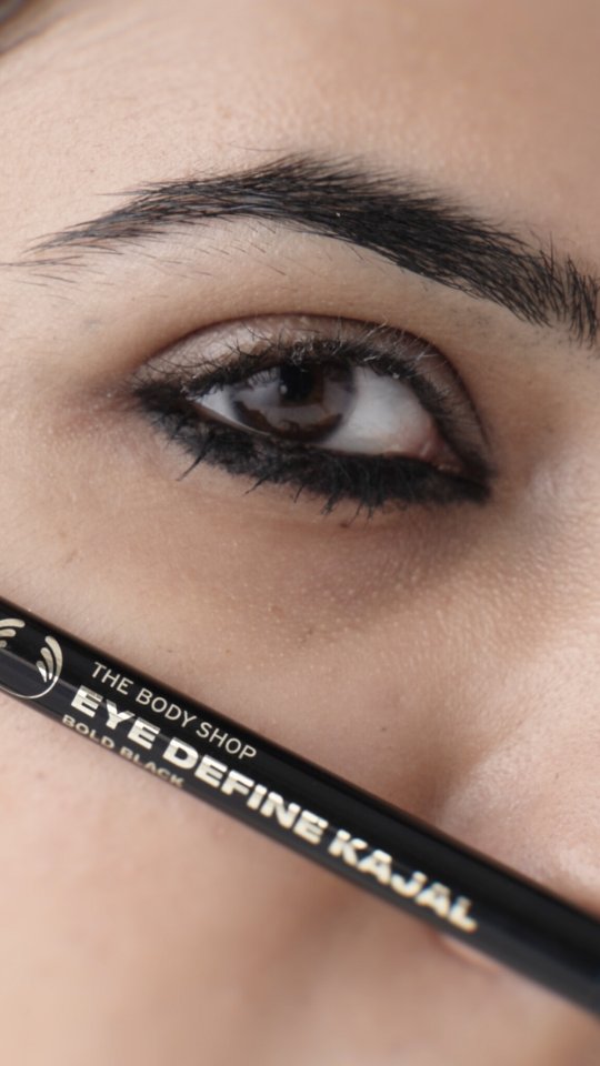 Bold eyes that dont fade. Eye Define Kajal, your new everyday essential for all day wear with added care