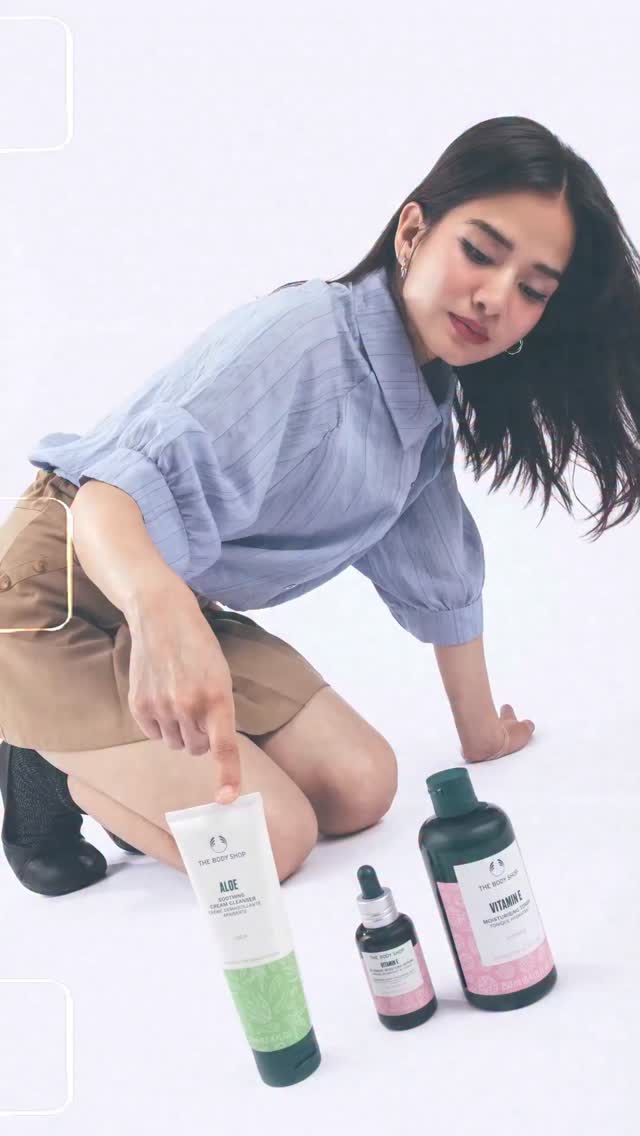 her skincare lineup that doesnt play basic