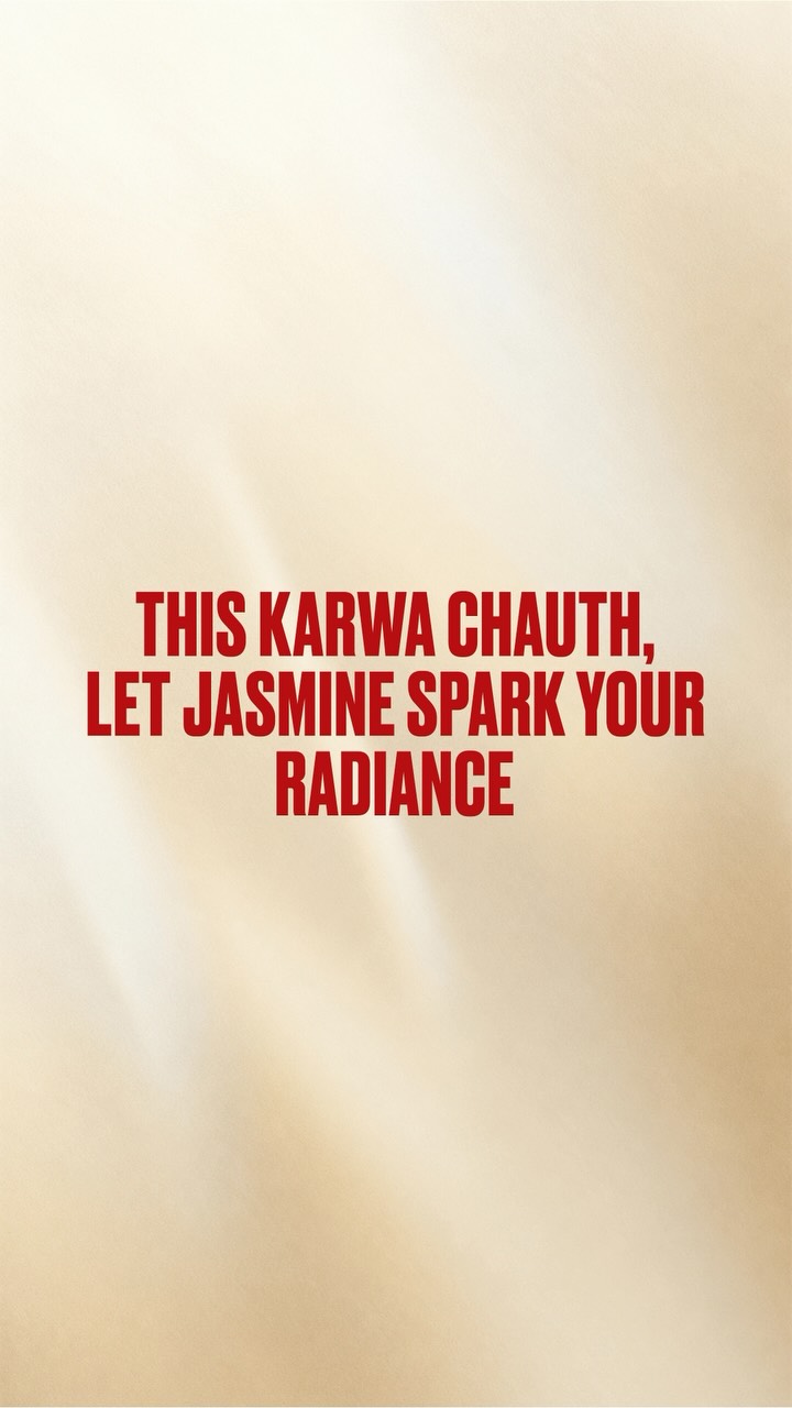 This Karwa Chauth, let the timeless allure of jasmine add a little radiance to your festive rituals