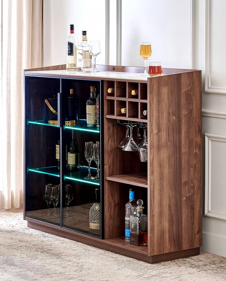 A fine case for the finer things in life. Product Details Hadley Bar Cabinet Walnut Homecentre HomecentreIndia BarCabinet Furniture A fine case for the finer things in life