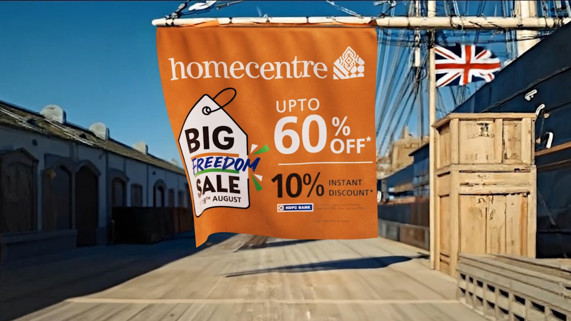 Goodbye officer, hello offers With Homecentre s Big Freedom Sale, get up to 60 off in stores and an additional 10 off on ...